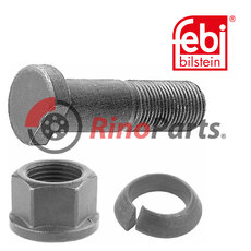 314 402 00 71 S2 Wheel Stud with limit ring and wheel nut