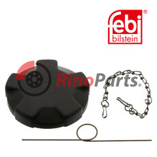 1599007 Fuel Filler Cap with chain, solid