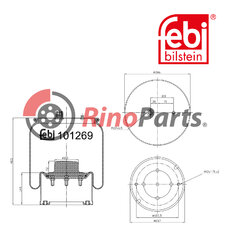960 320 32 57 Air Spring with steel piston