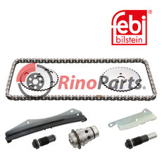 58 0200 9617 S1 Timing Chain Kit for camshaft, with guide rails and chain tensioner