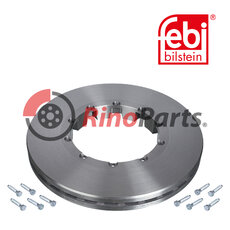 1812 563 Brake Disc with additional parts