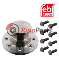 KZ 1412-01 King Pin with securing bolts