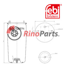 05.429.41.09.0 Air Spring without piston