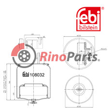 20846565 Air Spring with steel piston