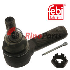 000 330 85 35 Tie Rod / Drag Link End with castle nut and cotter pin