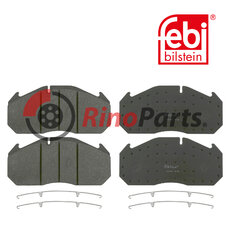 81.50820.6046 Brake Pad Set with additional parts