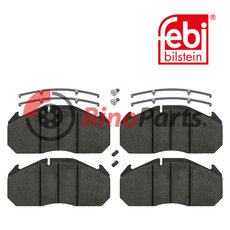 002 420 55 20 Brake Pad Set with additional parts