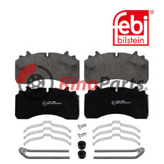 3 057 0084 00 Brake Pad Set with additional parts