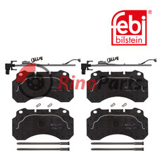 50 01 857 615 S1 Brake Pad Set with additional parts