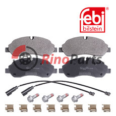 1 916 326 Brake Pad Set with additional parts