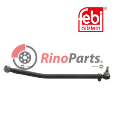 617 460 28 05 Drag Link with castle nut and cotter pin, from steering gear to 1st idler arm