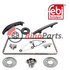 1 704 087 S2 Timing Chain Kit for camshaft, with guide rails and chain tensioner