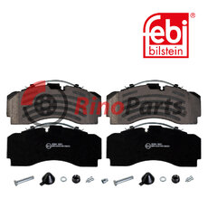2 325 212 Brake Pad Set with additional parts