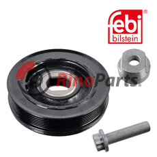 12 30 327 62R S1 Pulley Set for crankshaft, with bolt and disc