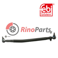 85114190 Drag Link with castle nuts and cotter pins, from steering gear to 1st front axle