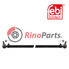 3986450 Tie Rod with castle nuts and cotter pins