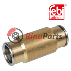 Connector for plastic tube