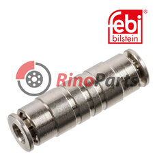 Connector for plastic tube