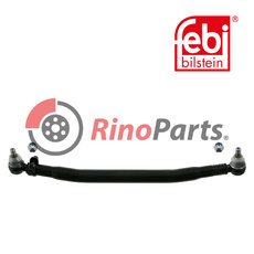 1351 715 Drag Link with lock nuts, from steering gear to 1st front axle