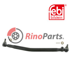 20393065 Drag Link with castle nuts and cotter pins, from steering gear to 1st front axle