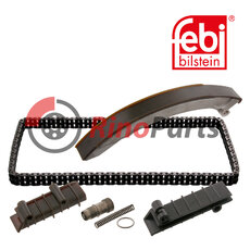 102 050 10 11 S2 Timing Chain Kit for camshaft, with guide rails and chain tensioner