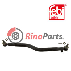 20393071 Drag Link with castle nuts and cotter pins, from steering gear to 1st front axle