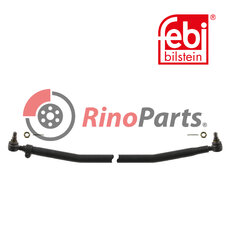 0 9848 9741 Tie Rod with castle nuts and cotter pins