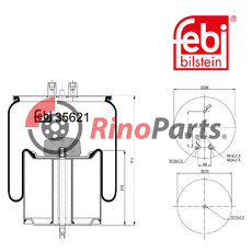 50 10 294 307 Air Spring with steel piston