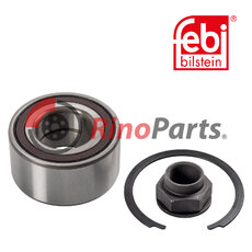 71753820 Wheel Bearing Kit with ABS sensor ring, axle nut and locking ring