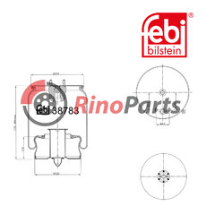 20573312 Air Spring with steel piston