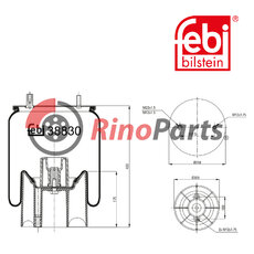 21222442 Air Spring with plastic piston