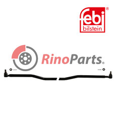 1451 121 Drag Link with castle nuts and cotter pins, from steering gear to 1st idler arm
