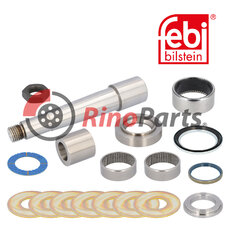 1895 529 King Pin Set with friction bearing, single set
