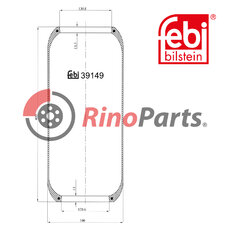 3111277 Air Spring without piston
