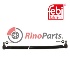 000 460 41 05 Drag Link with castle nuts and cotter pins, from 1st idler arm to 2nd idler arm