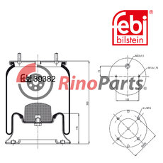 2 229 0007 00 Air Spring with steel piston