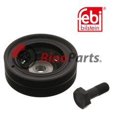 504099920 S1 TVD Pulley for crankshaft, with bolt