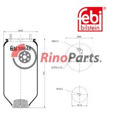 4 284 3003 01 Air Spring without piston