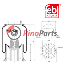 21215891 Air Spring with plastic piston