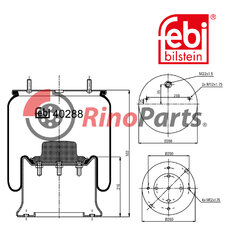 3 229 0030 00 Air Spring with steel piston