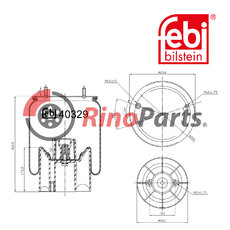 21229214 Air Spring with plastic piston