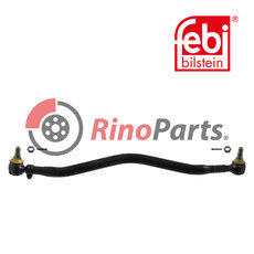 1134840 Tie Rod with castle nuts and cotter pins