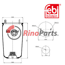 05.429.41.56.0 Air Spring without piston