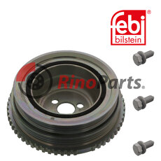 55181189 S1 TVD Pulley for crankshaft, with sensor ring and bolts