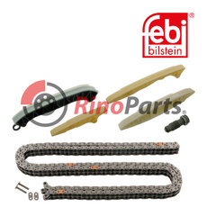 272 050 01 11 S6 Timing Chain Kit for camshaft, with guide rails and chain tensioner