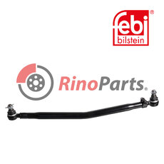 1395 995 Drag Link with castle nuts and cotter pins, from steering gear to 1st front axle