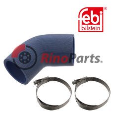 81.96305.0135 S1 Coolant Hose with hose clamps