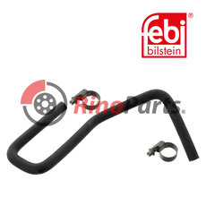 1 376 896 S1 Coolant Hose with hose clamps